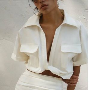 Zara Crop Top with Knot